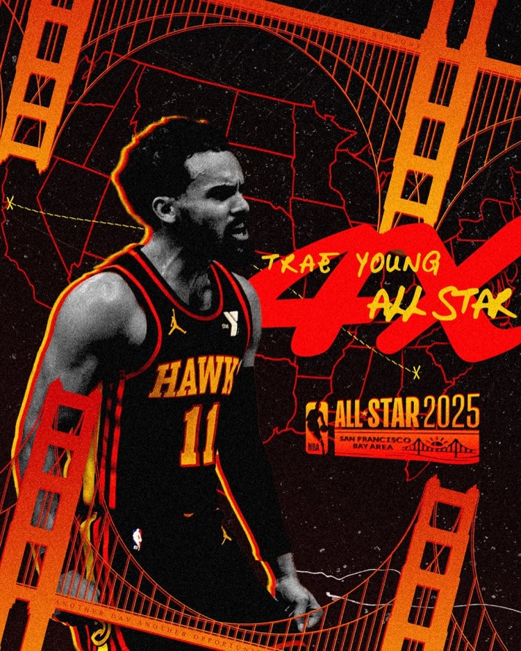  遞補入選全明星陣容！特雷-楊：生活中有些事比自己重要 4次啦