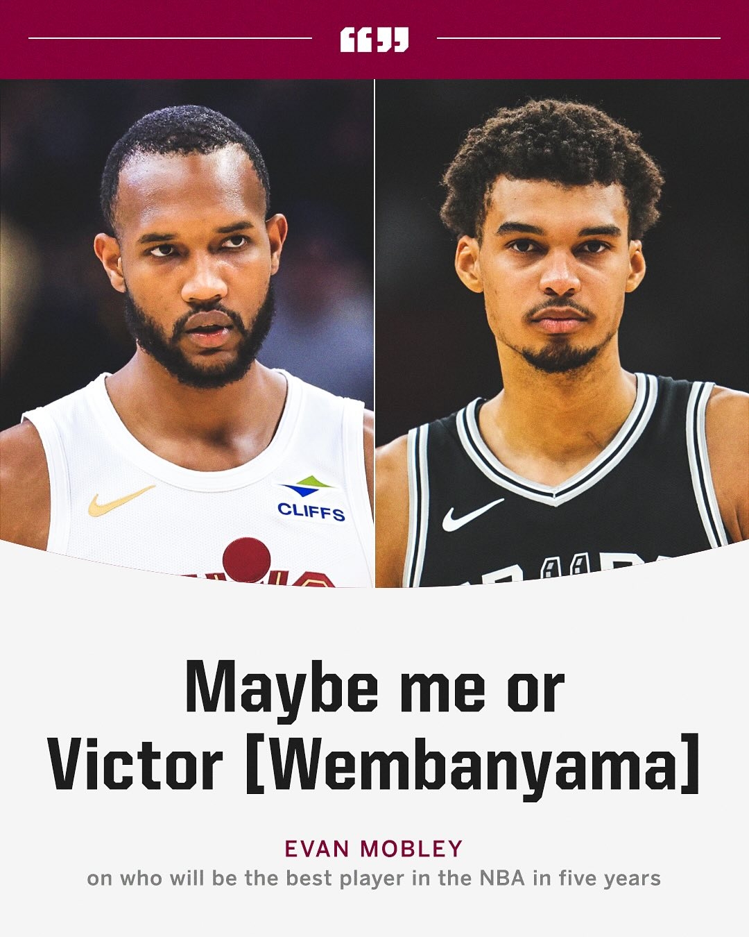  未來5年NBA最好的球員會(huì)是誰？莫布里：可能是我或者文班亞馬