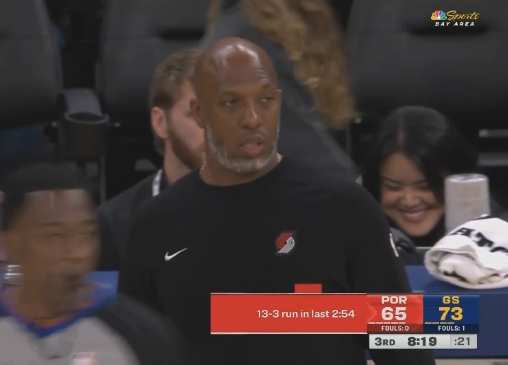  經典的勇士領先被追分！開拓者3分鐘內轟出13-3將分差縮小到8分