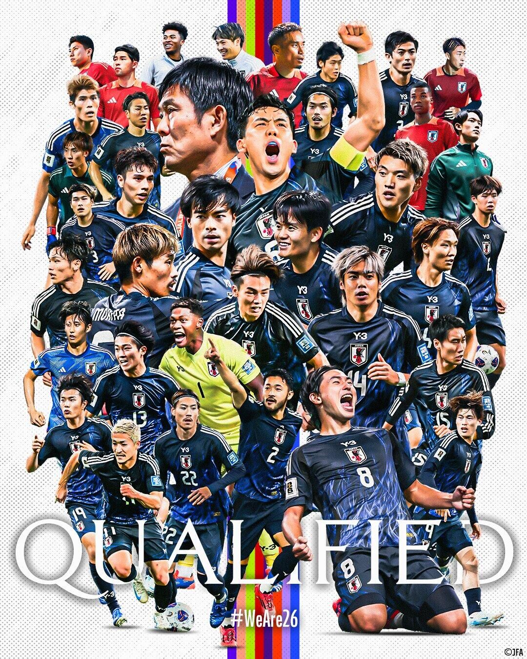  斷層領(lǐng)先！日本7輪6勝1平提前晉級世界杯，全球除東道主外首隊！