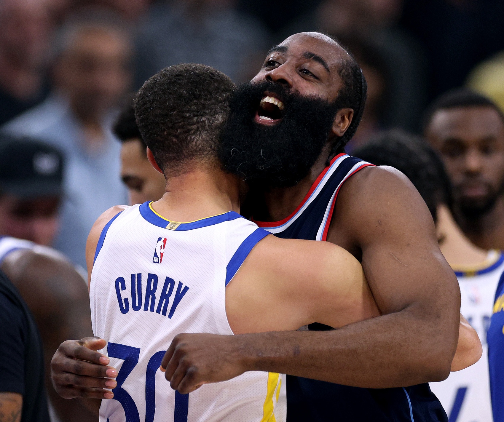  諸神黃昏！庫(kù)里哈登先后50+ NBA歷史首次兩名35歲以上球員轟50+！
