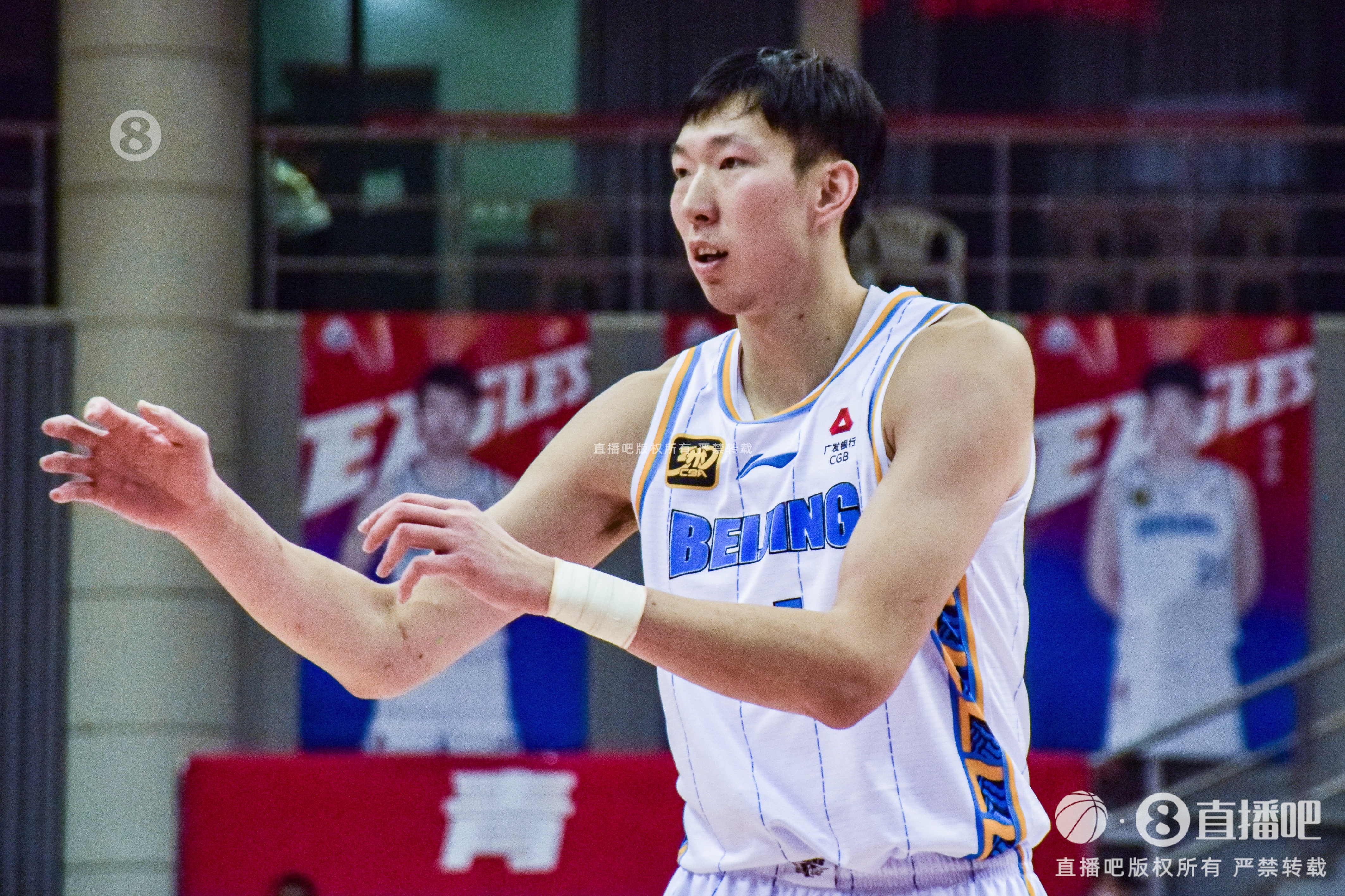  高效兩雙！周琦12中8輕取17分11板2助攻2蓋帽 率隊取得9連勝